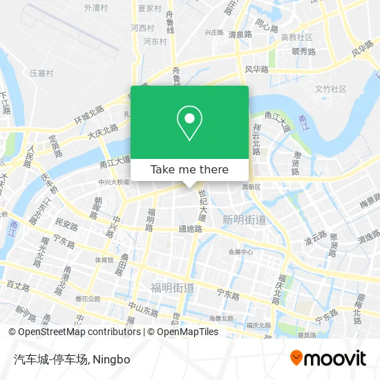 汽车城-停车场 map