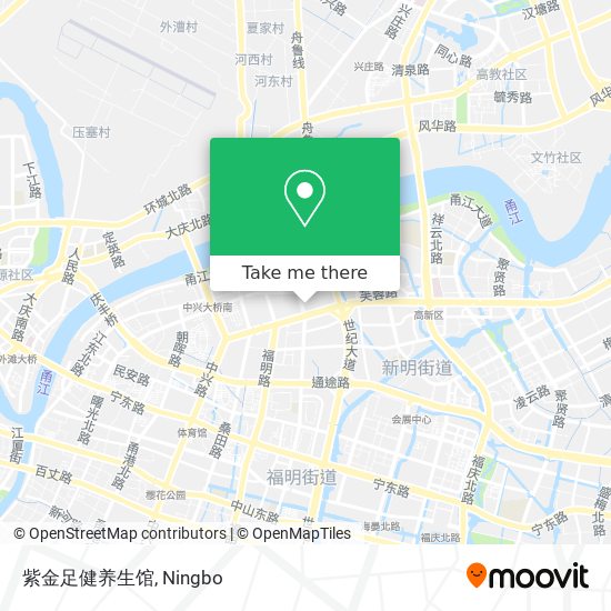 紫金足健养生馆 map