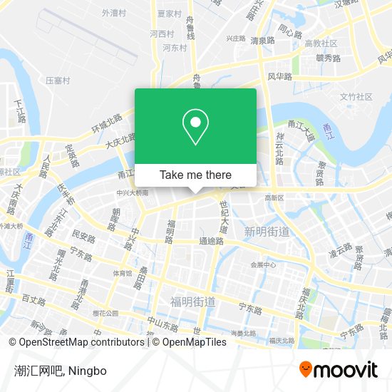 潮汇网吧 map