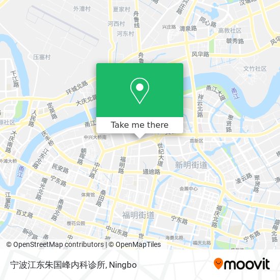 宁波江东朱国峰内科诊所 map