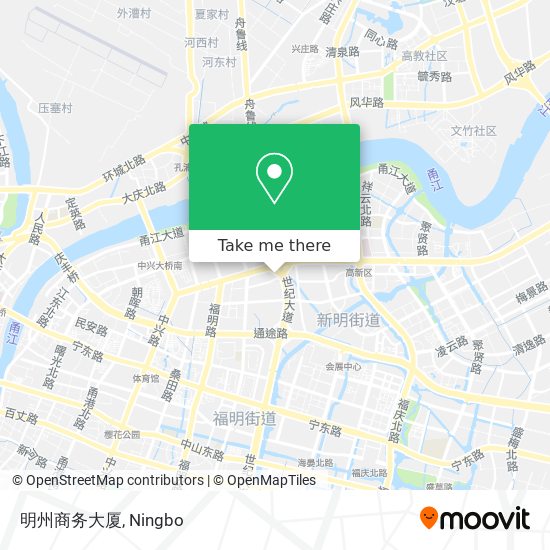明州商务大厦 map