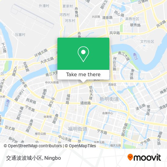 交通波波城小区 map