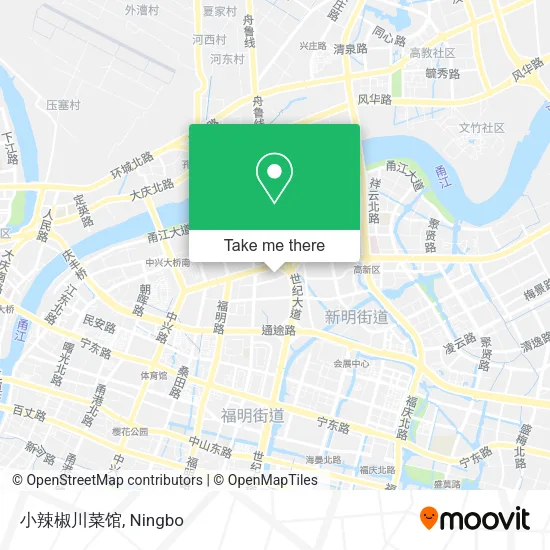 小辣椒川菜馆 map