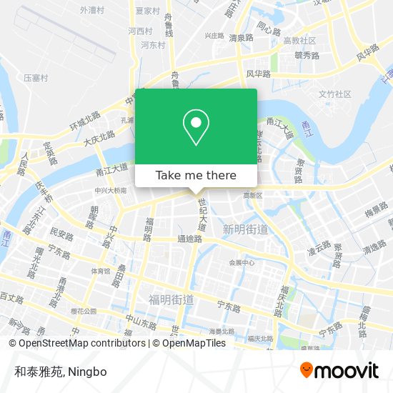 和泰雅苑 map