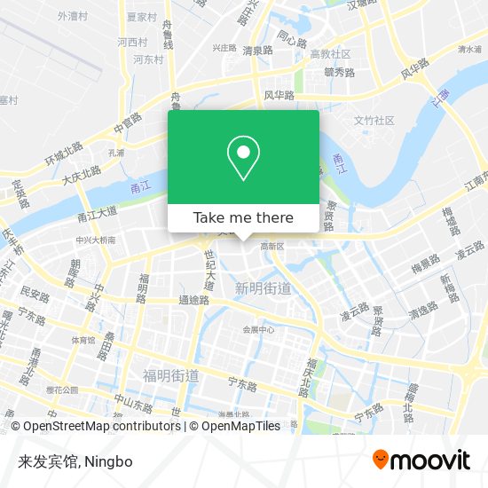 来发宾馆 map