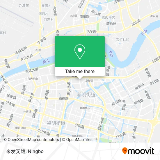 来发宾馆 map