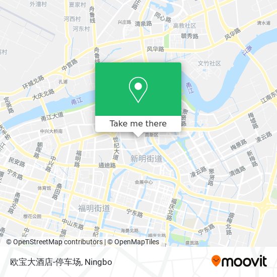 欧宝大酒店-停车场 map