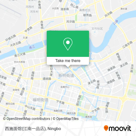 西施面馆(江南一品店) map