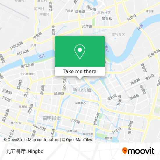 九五餐厅 map