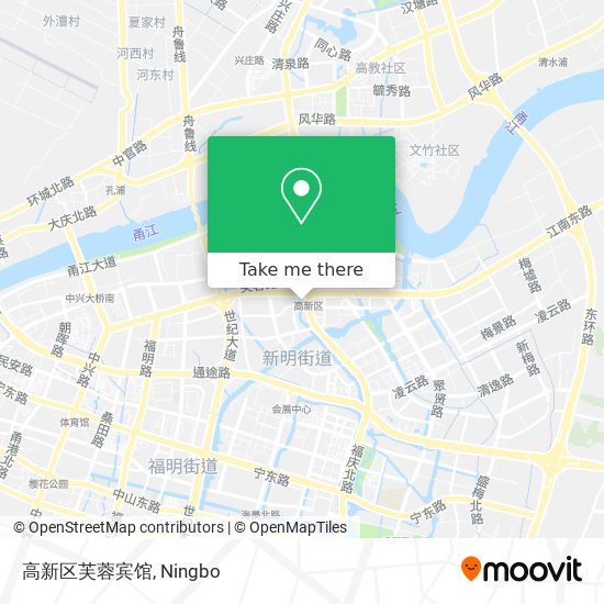 高新区芙蓉宾馆 map