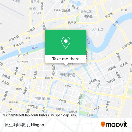 原生咖啡餐厅 map