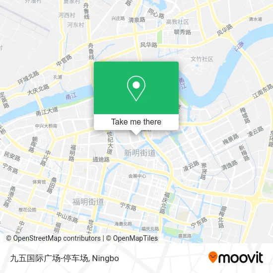 九五国际广场-停车场 map