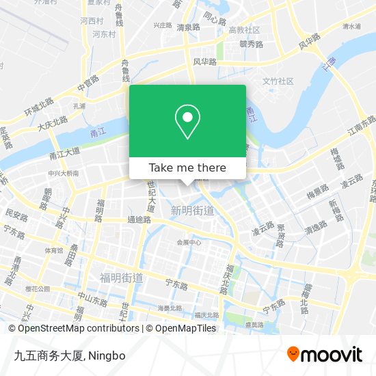九五商务大厦 map