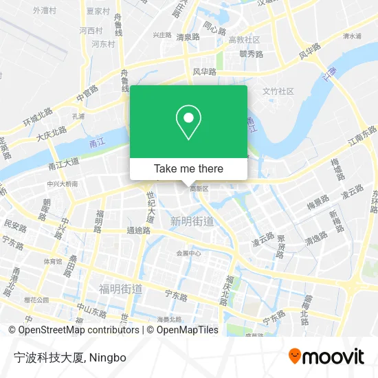 宁波科技大厦 map
