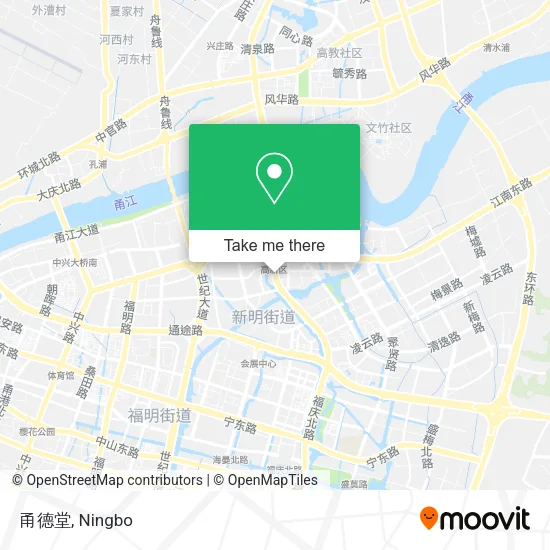 甬德堂 map