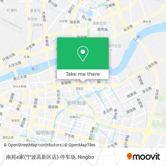南苑e家(宁波高新区店)-停车场 map