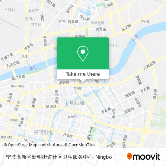 宁波高新区新明街道社区卫生服务中心 map