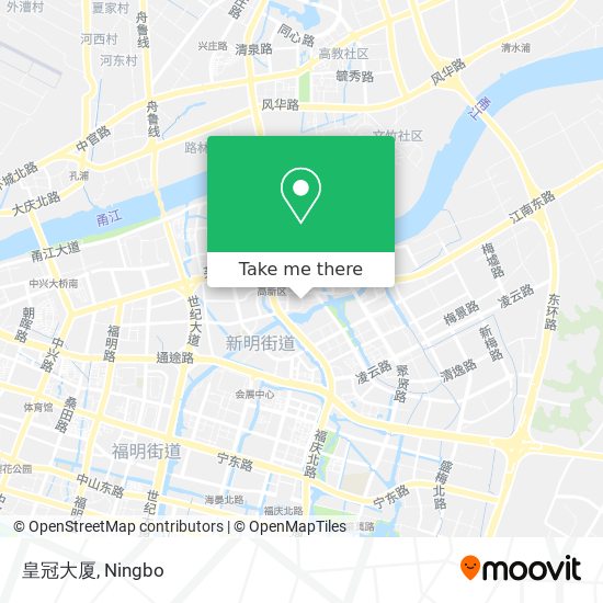 皇冠大厦 map