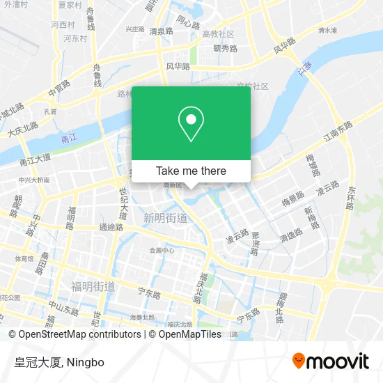 皇冠大厦 map