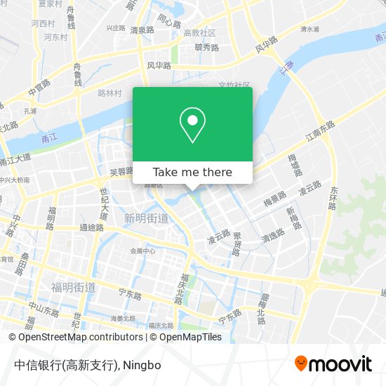 中信银行(高新支行) map