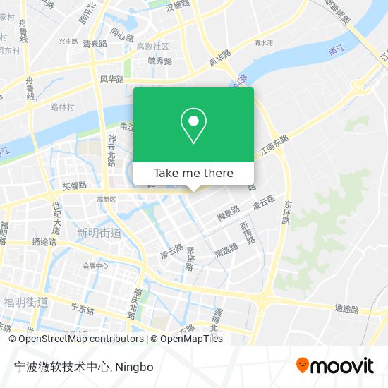 宁波微软技术中心 map