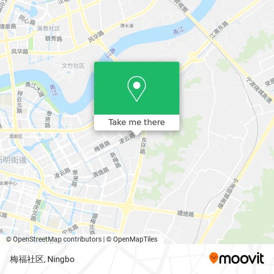 梅福社区 map