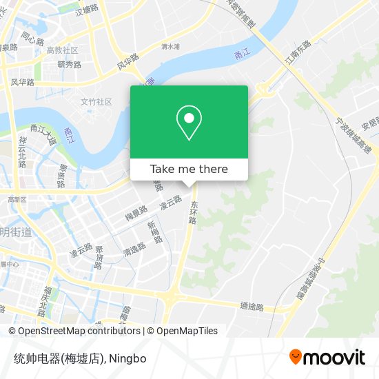 统帅电器(梅墟店) map