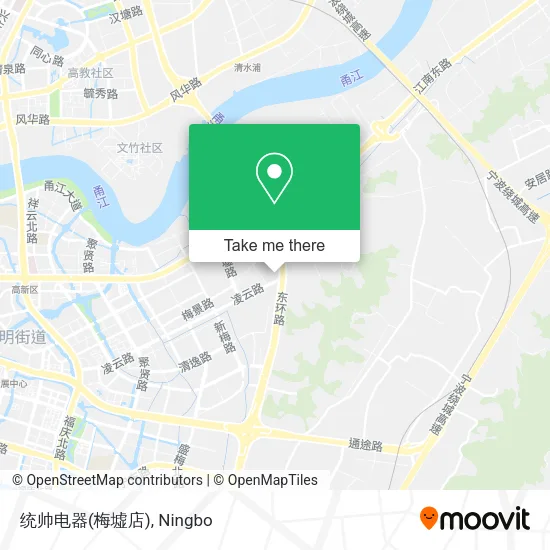 统帅电器(梅墟店) map