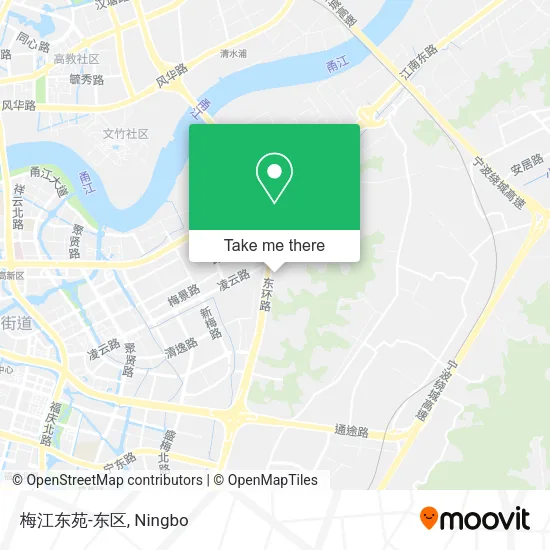 梅江东苑-东区 map