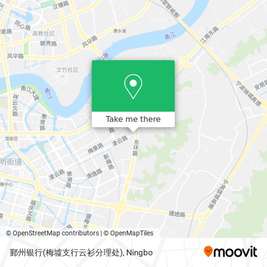 鄞州银行(梅墟支行云衫分理处) map