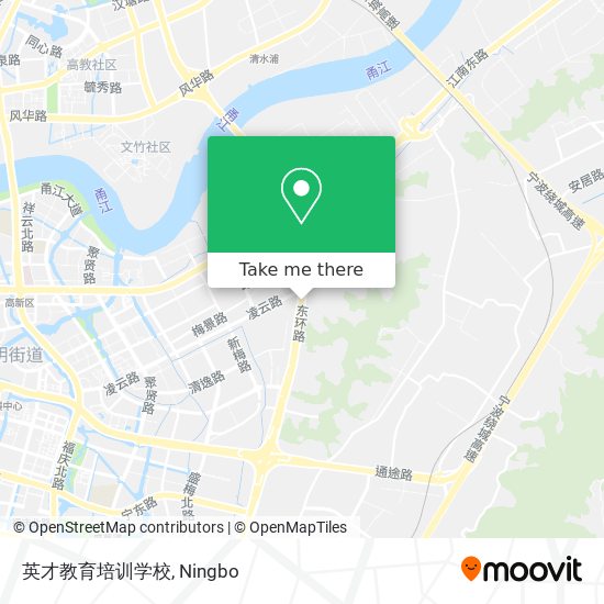 英才教育培训学校 map