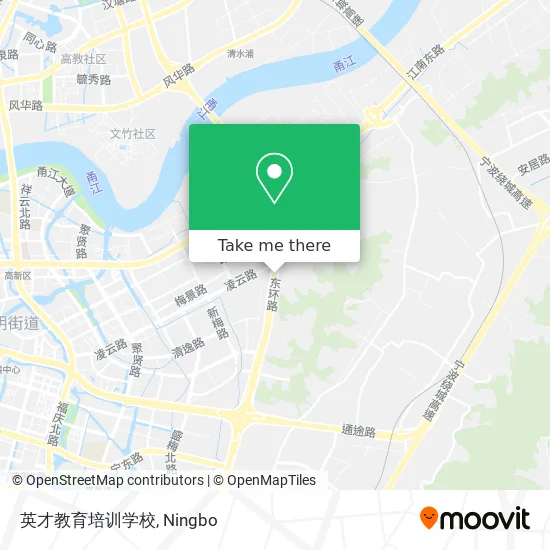 英才教育培训学校 map