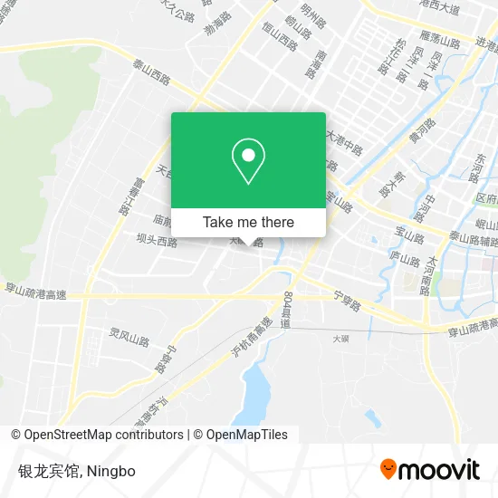银龙宾馆 map