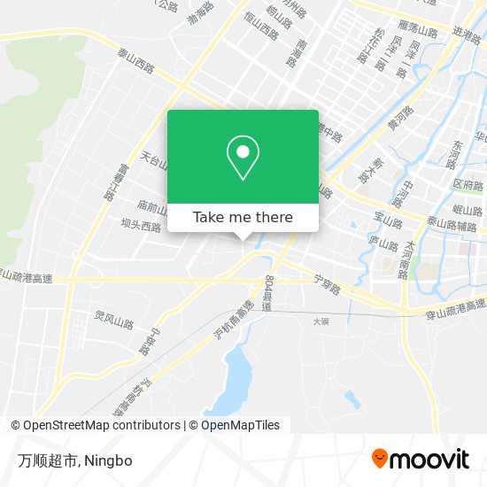万顺超市 map
