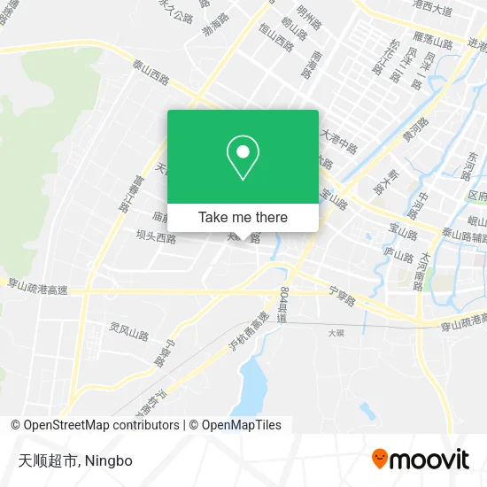 天顺超市 map