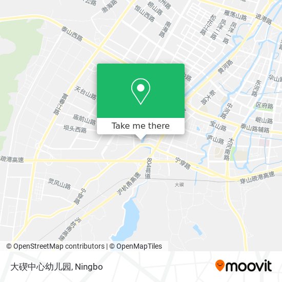 大碶中心幼儿园 map