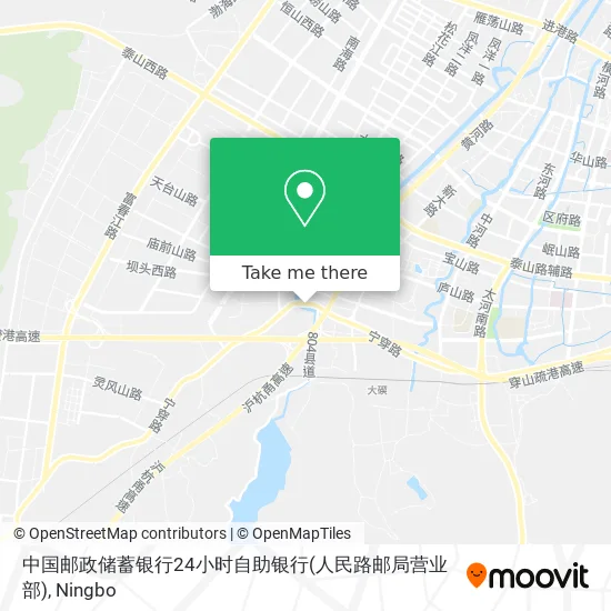 中国邮政储蓄银行24小时自助银行(人民路邮局营业部) map