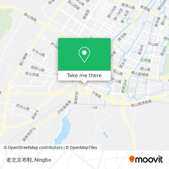 老北京布鞋 map