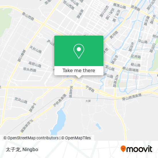 太子龙 map