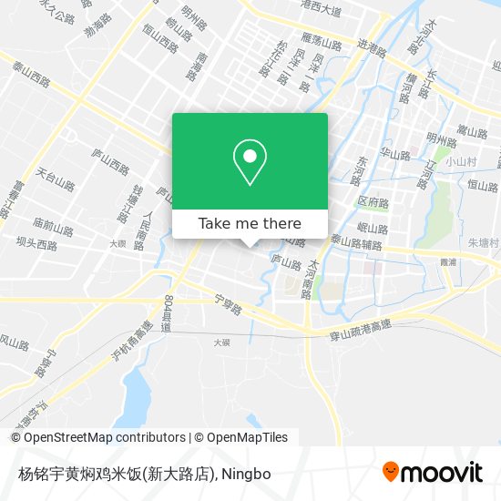 杨铭宇黄焖鸡米饭(新大路店) map