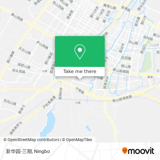 新华园-三期 map