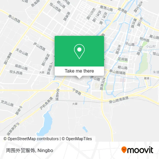 周围外贸服饰 map