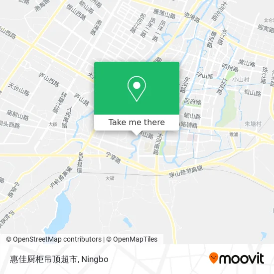 惠佳厨柜吊顶超市 map