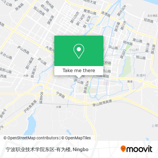宁波职业技术学院东区-有为楼 map