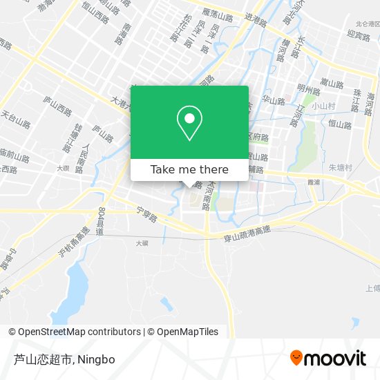 芦山恋超市 map