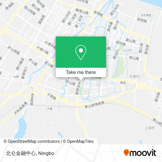 北仑金融中心 map