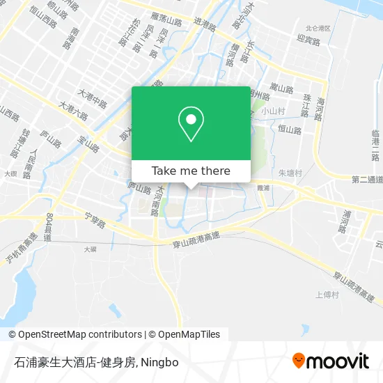 石浦豪生大酒店-健身房 map