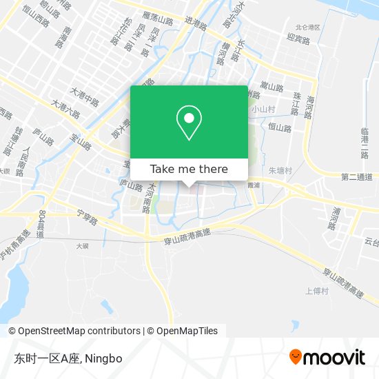 东时一区A座 map