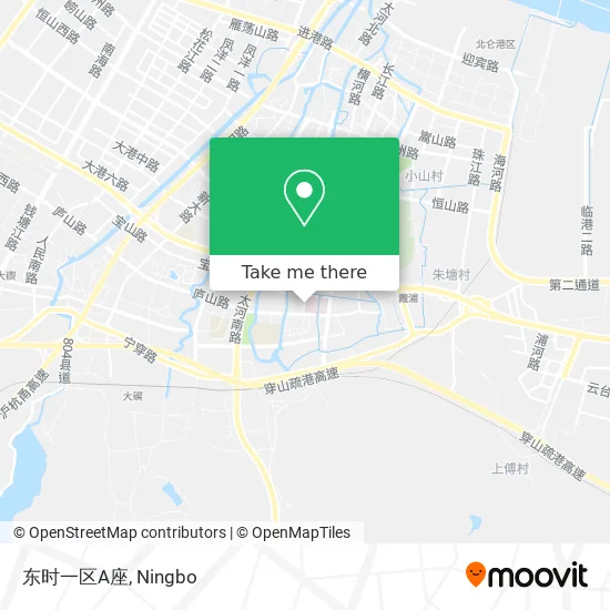 东时一区A座 map
