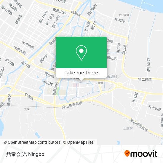 鼎泰会所 map